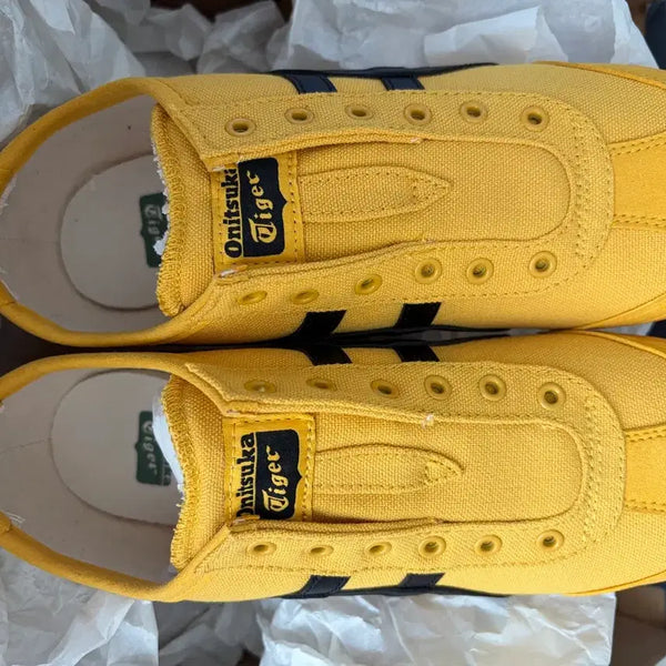 [BUNJANG] Onitsuka Tiger Mexico 66 Slip-On Yellow / 오니츠카 타이거 멕시코 66 슬립온 새상품 245