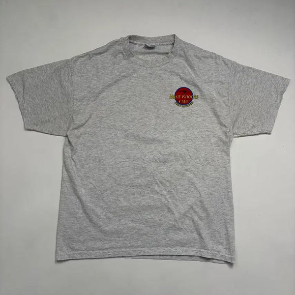 [BUNJANG] 00s Hard Rock Cafe Parody T-Shirt (Grey) / 00s Hard Rock Cafe Parody Tee (grey)