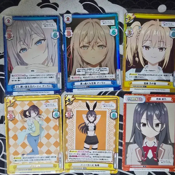 [BUNJANG] Reverse For You Rosidre Aryea, Yuki, Nonohara, Ayano Bundle Set Cards / 리버스포유 로시데레 아랴, 유키 등등 7장 카드 일괄
