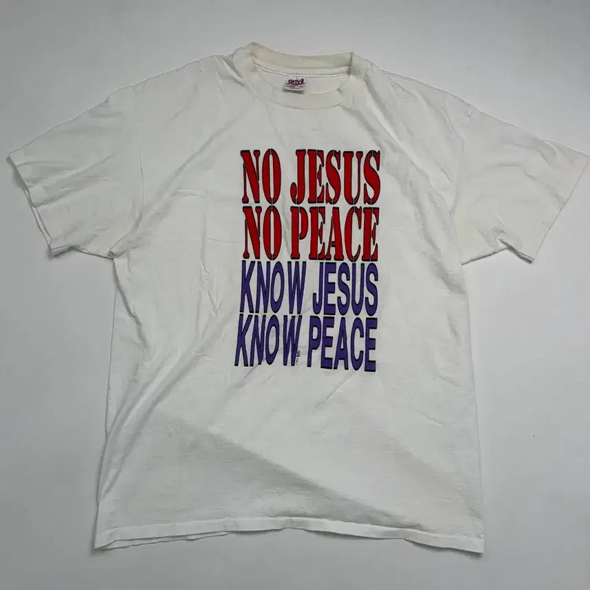 [BUNJANG] 00s Jesus Tee White XL / 00s Jesus Tee (white)