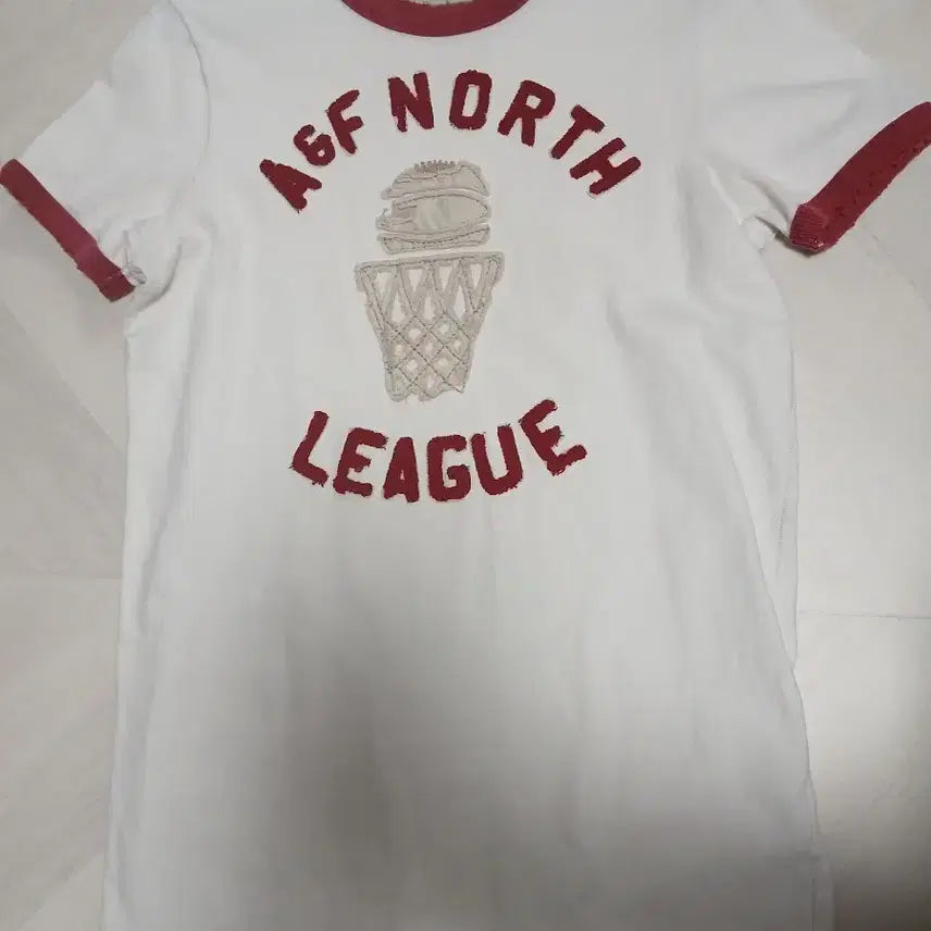 [BUNJANG] Abercrombie & Fitch North League Short Sleeve T-Shirt / 아베크롬비 NORTH LEAGUE 반팔 티셔츠s