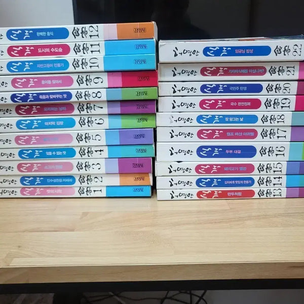 [BUNJANG] Sikgaek Complete Set (Volumes 1-22) / <식객> 1권~22권