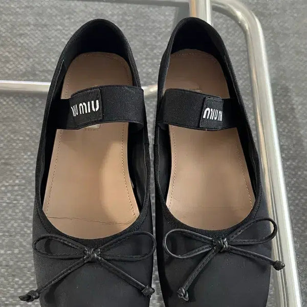 [BUNJANG] Ballet Flats Shoes Black / 발레 플랫 슈즈