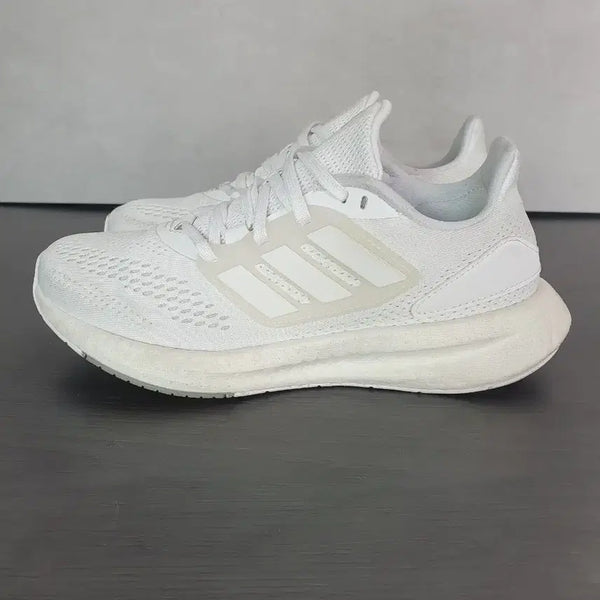 [BUNJANG] Adidas PureBoost 23 White Sneakers (US 6.5) / 아디다스 퓨어부스트 23 화이트 (235)