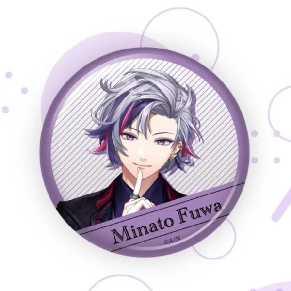 [BUNJANG] Nijisanji Fuwa Minato Welcome Can Badge Bundle Set (81 pcs) / 니지산지 후와미나토 웰컴 캔뱃지 81개 일괄 양도