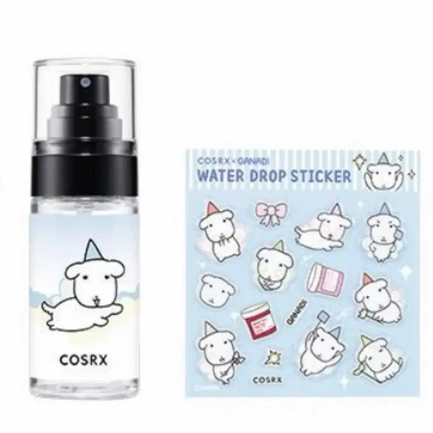 [BUNJANG] COSRX GNADI Mist Container + Water Drop Sticker Set / 코스알엑스 가나디 미스트 용기 + 워터 드롭 스티커