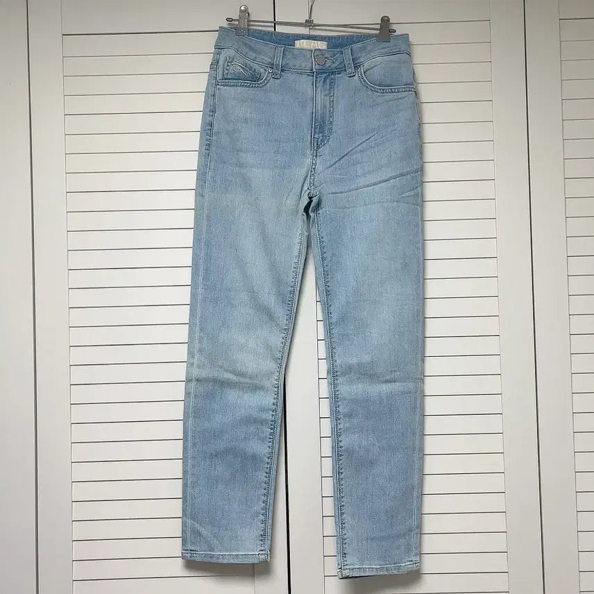 [BUNJANG] Plac Slim Straight Fit Washed Jeans Light Washed Size 26 / 새상품) 플랙 슬림일자핏 워싱 청바지 라이트워시드 26
