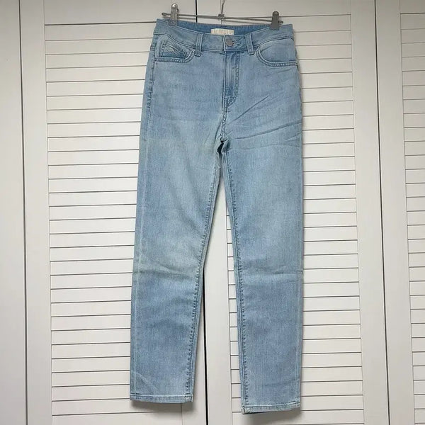 [BUNJANG] Plac Slim Straight Fit Washed Jeans Light Washed Size 26 / 새상품) 플랙 슬림일자핏 워싱 청바지 라이트워시드 26