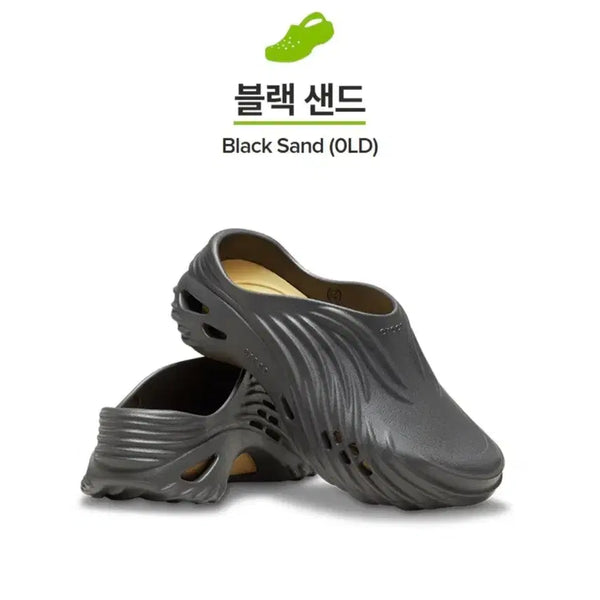 [BUNJANG] Crocs Eco Wave Slider Sandals M3W5 / [새상품/220/M3W5] 에코 웨이브 슬라이더 샌들 210521-0LD 크록스