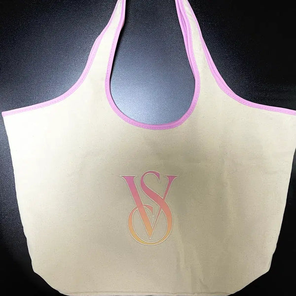 [BUNJANG] Victoria's Secret Canvas Tote Bag / 빅토리아 시크릿 캔버스 토트백!