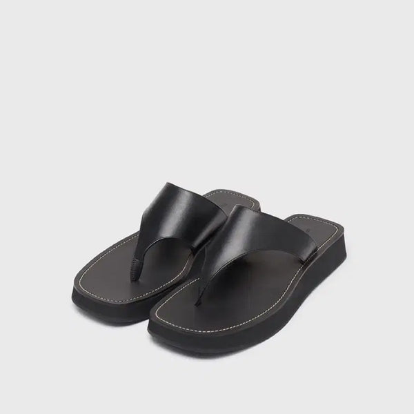 [BUNJANG] LFM Marina Leather Slide Sandals / LFM 엘에프엠 마리나 레더 슬라이드 샌들 245