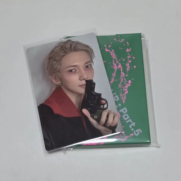 [BUNJANG] ATEEZ GOLDEN HOUR: Part. 5 Sealed Album & Yeosang Photocard Bundle Set / 에이티즈 골든아워5 미개봉 포카앨범 및 여상 포카 일괄양도