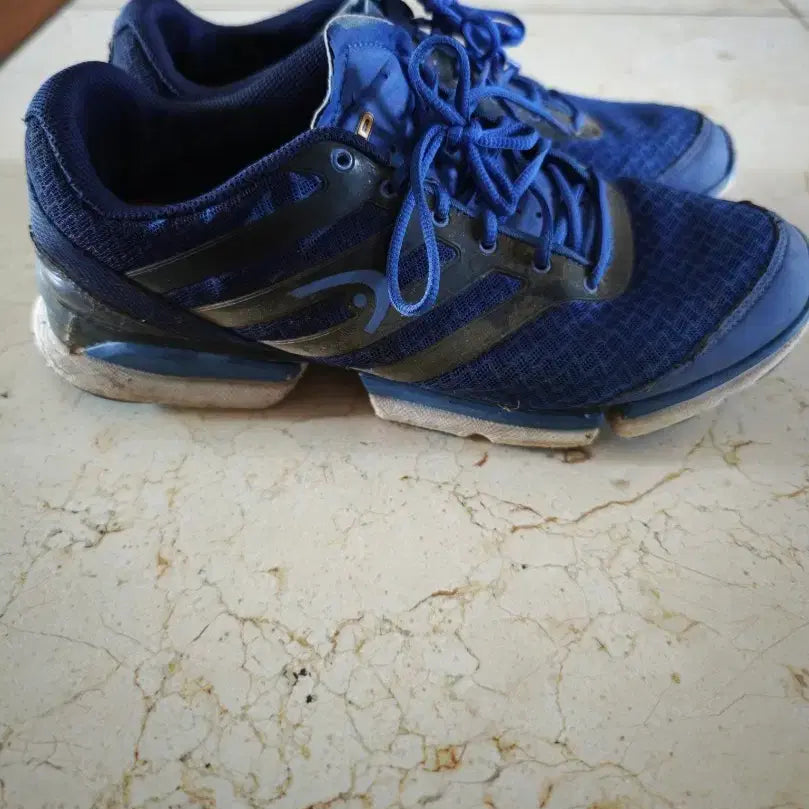[BUNJANG] Head Men's Blue Barefoot Running Shoes 270 / 헤드 정품 남자 베어풋 블루 런닝화270