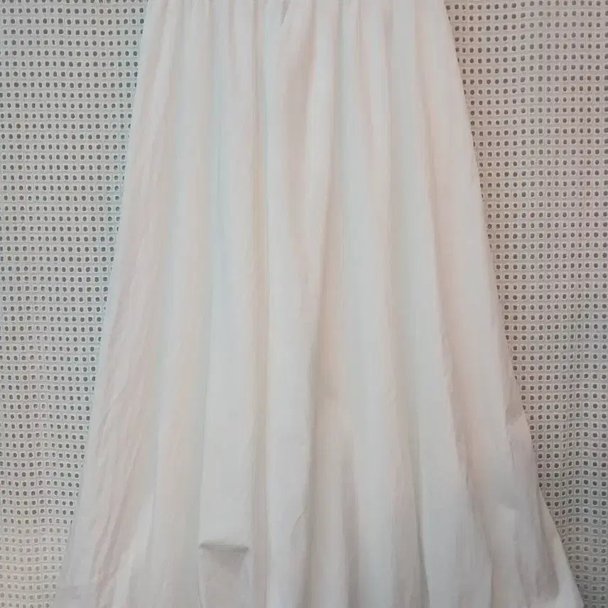 [BUNJANG] White Banding Skirt (M Size) / 화이트 밴딩스커트 M정도 66.77