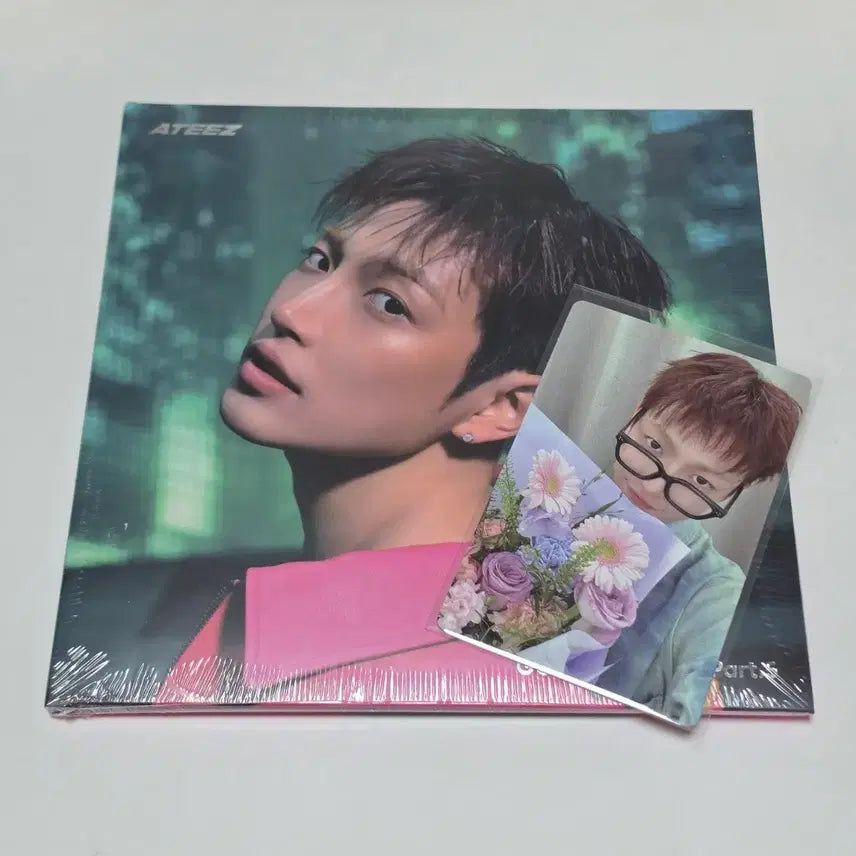 [BUNJANG] ATEEZ Golden Hour 5 Hongjoong Unsealed Digipack & Photocard Bundle Set / 에이티즈 골든아워5 미개봉 홍중 디지팩 및 포카 양도