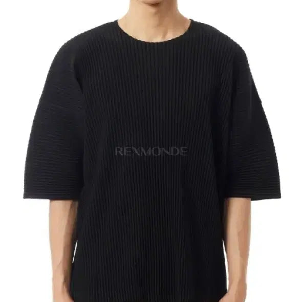 [BUNJANG] Issey Miyake Homme Plissé Pleated T-Shirt / 이세이미야케 옴므플리세 티셔츠