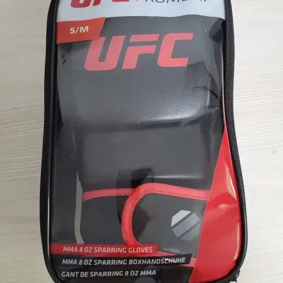 [BUNJANG] UFC MMA Sparring Gloves S/M Red Black / UFC MMA 스파링 글러브 S/M 레드 블랙