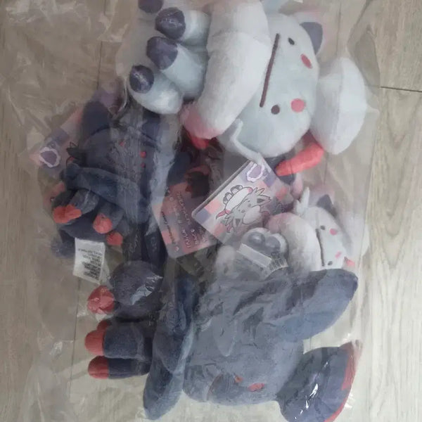 [BUNJANG] Pokemon Transform Ditto Zoroark Hisuian Zoroark Plush Keychain 4-Piece Set / (새상품) 포켓몬 변신메타몽 조로아 히스이조로아 인형 키링 4종 세트
