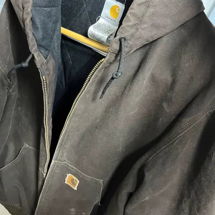 [BUNJANG] Carhartt J130 Sandstone Jacket Dark Brown / (아이유) (구판)(희귀)칼하트j130 샌드스톤