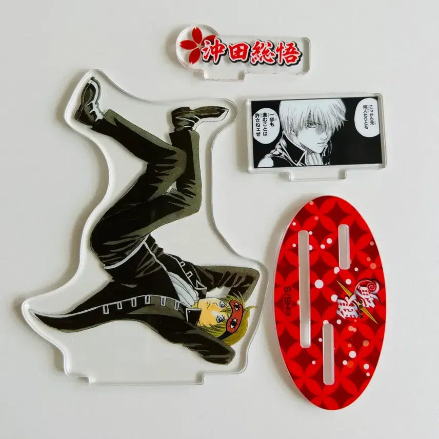 [BUNJANG] Gintama Okita Sougo China Jump Shop Masterpiece Diorama Acrylic Stand / 은혼 오키타 소고 중국 점프샵 명장면 디오라마 아크릴 스탠드