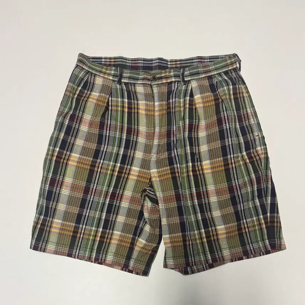 [BUNJANG] Polo Ralph Lauren Tyler Madras Check Cotton Shorts / 희귀!! 폴로 랄프로렌 타일러 마드리스 체크 코튼 반바지