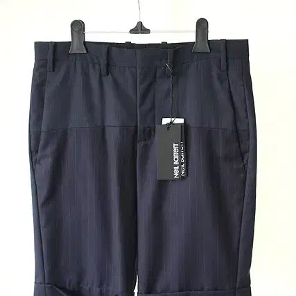 [BUNJANG] Neil Barrett Tailored Pinstripe Bermuda Shorts / Neil Barrett 닐바렛 테일러드 핀스트라이프 버뮤다 반바지