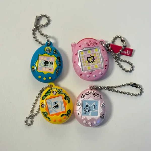 [BUNJANG] Bandai Tamagotchi Gacha Keyring Set / 반다이 1탄 다마고치 가챠 키링 일괄