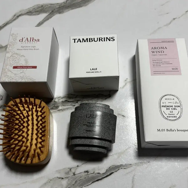 [BUNJANG] Dalba Hand Grip Brush, Tamburins Perfume Hand Cream LALE, Kellen Dress Perfume / 새상품) 달바 핸드그립 브러쉬 / 탬버린즈 핸드크림 / 켈렌 드레스 퍼퓸