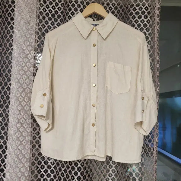 [BUNJANG] LBL Linen Shirt / LBL 브랜드의 린넨 소재 셔츠