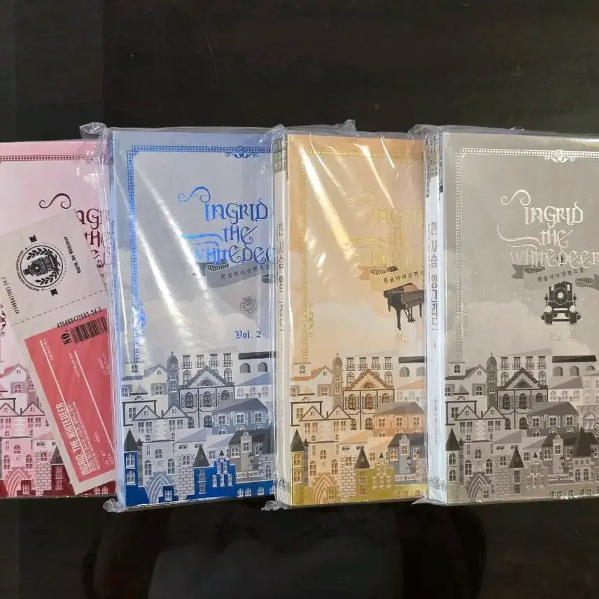 [BUNJANG] White Deer Ingrid Vol. 1-4 Set (Novel Version) / 흰사슴 잉그리드 Vol.1-4 세트