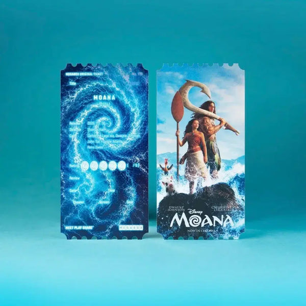 [BUNJANG] Moana Original Ticket Megabox Special Edition / 모아나 오리지널 티켓 오티 메가박스 특전 디즈니