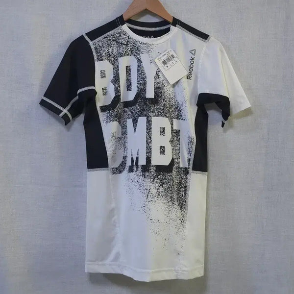 [BUNJANG] Reebok x Les Mills BODYCOMBAT Compression Short Sleeve T-Shirt - Men's M (New) / 새상품) 리복 레즈밀 바디컴뱃 기능성 컴프레션 반팔 티셔츠 남성 95 헬스 크로스핏