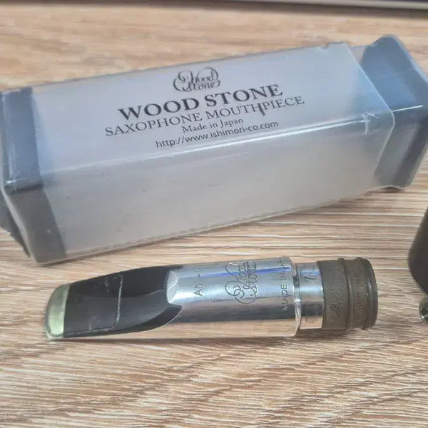 [BUNJANG] Ishimori AM-1 SS No. 7 Solid Silver Mouthpiece / 이시모리 AM-1 SS 7호 통실버 마우스피스