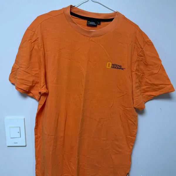 [BUNJANG] National Geographic Logo Short Sleeve T-Shirt XL / 내셔녈지오그래픽 반팔 티