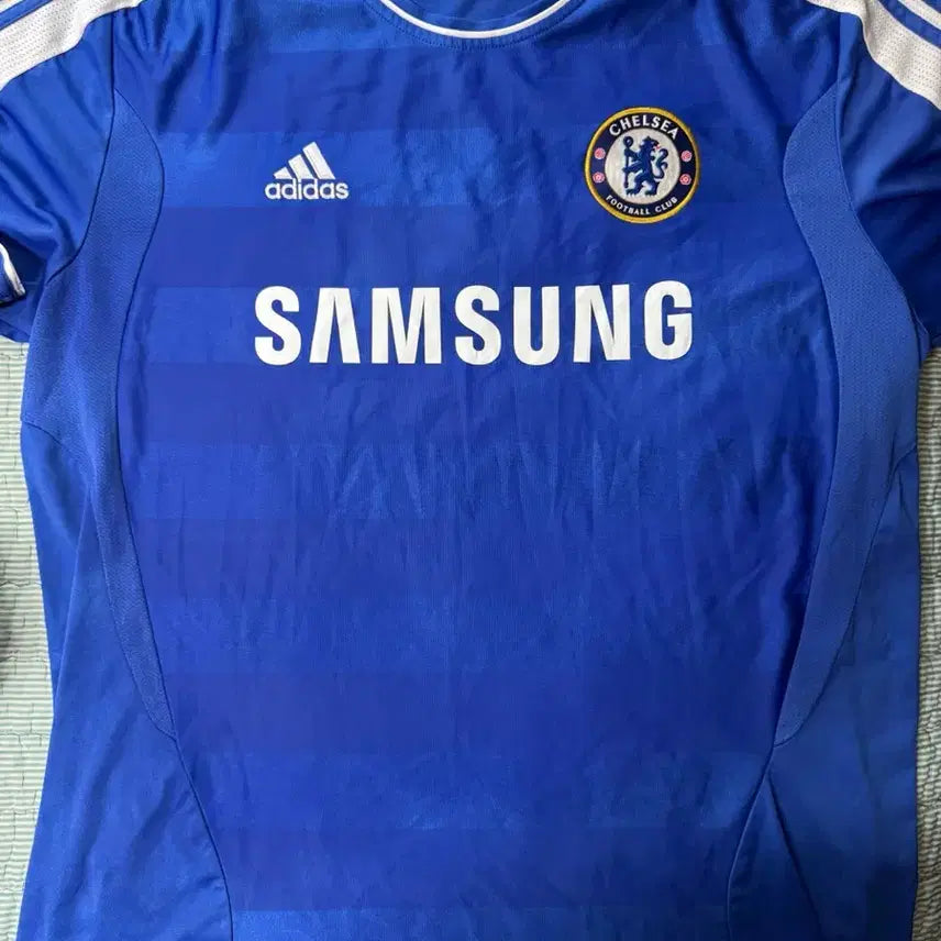 [BUNJANG] Chelsea 2011-2012 Adidas Home Drogba Jersey (XL) / 11-12 첼시 아디다스 홈 드록바