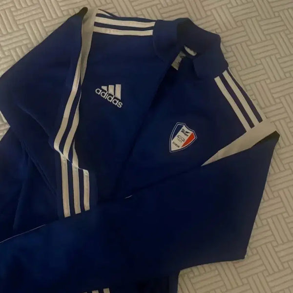 [BUNJANG] Adidas Suwon Bluewings "Samseon" Track Top Jersey (Size 95) / 아디다스 수원 블루윙즈 수원삼성 트랙탑 삼선 져지 95