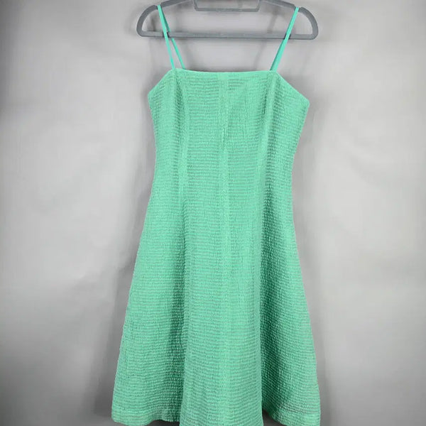 [BUNJANG] AND YOU V-neck Sleeveless Flare Long Dress Mint / [무료배송]앤유 1 여성 뷔스티에 나시 플레어 롱 원피스 민트