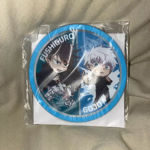 [BUNJANG] Jujutsu Kaisen Sushiro Collaboration Coaster - Gojo Satoru & Fushiguro Megumi / 주술회전 스시로 콜라보 코스터 고죠 사토루 후시구로 메구미