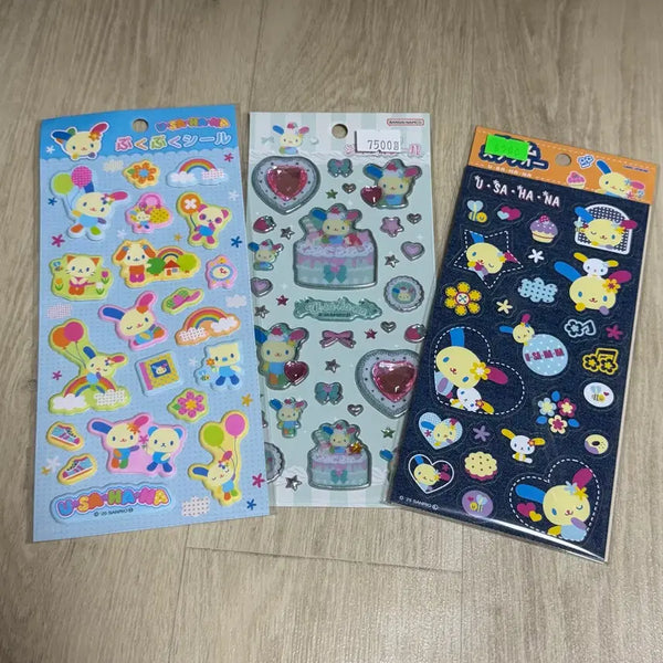 [BUNJANG] Usahana Sticker Set / 우사하나 스티커 일괄/낱개