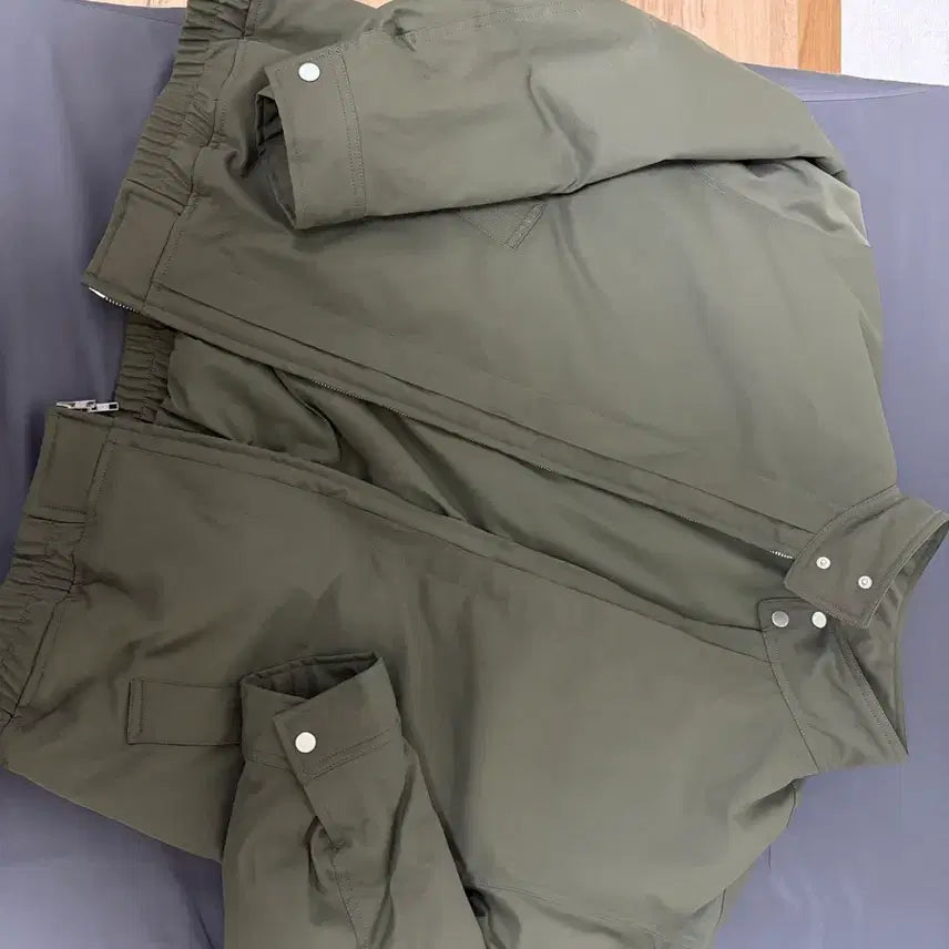 [BUNJANG] 8 Seconds Peach Harrington Jacket Jumper Khaki 2XL / [2XL] 에잇세컨즈 피치 해링턴 자켓 점퍼 카키