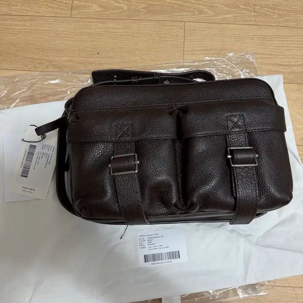 [BUNJANG] YOUTH Leather Camera Bag Brown / 유스 레더 카메라백 브라운 1회착 가격인하X