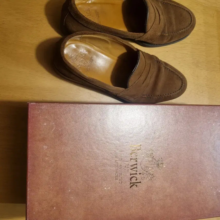 [BUNJANG] Berwick 9628 Snuff Suede Loafers / 버윅 9628 스너프 (270)