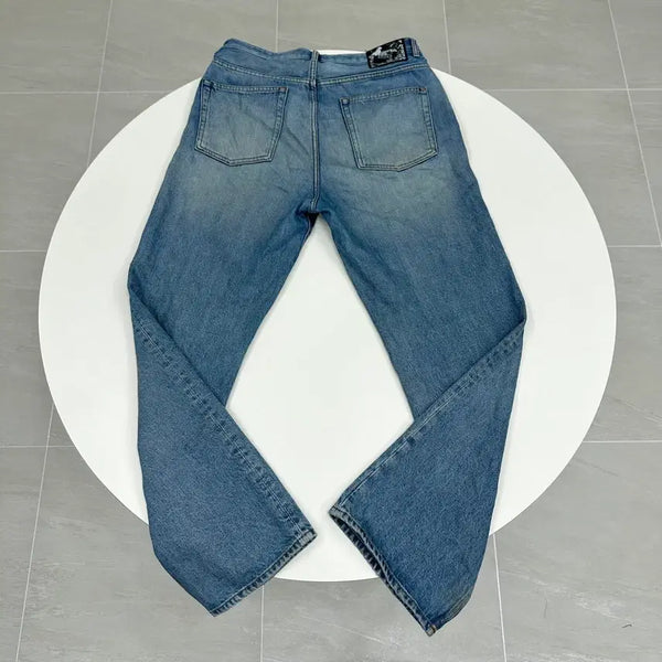 [BUNJANG] Modnine MOD7 O1321P Light Wash Straight Fit Denim Pants Size 31 / 모드나인 MOD7 O1321P 연청 데님팬츠 31