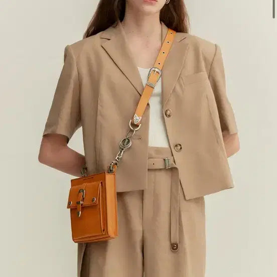 [BUNJANG] Andersson Bell Beige "For Woman" Set-up M / 앤더슨벨 베이지 포우먼 셋업 M