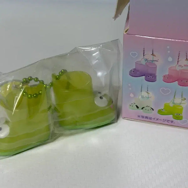 [BUNJANG] Sanrio Keroppi Rain Boots Keychain / 산리오 케로피 장화 레인부츠 키링