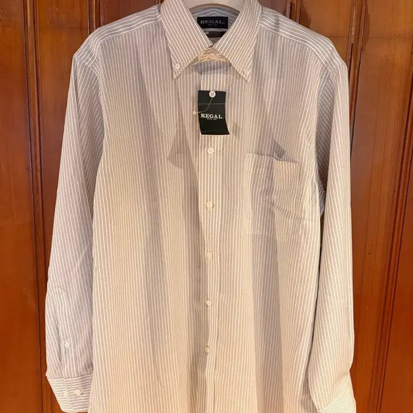 [BUNJANG] REGAL Striped Shirt - Size L / REGAL 스트라이프 셔츠 L사이즈