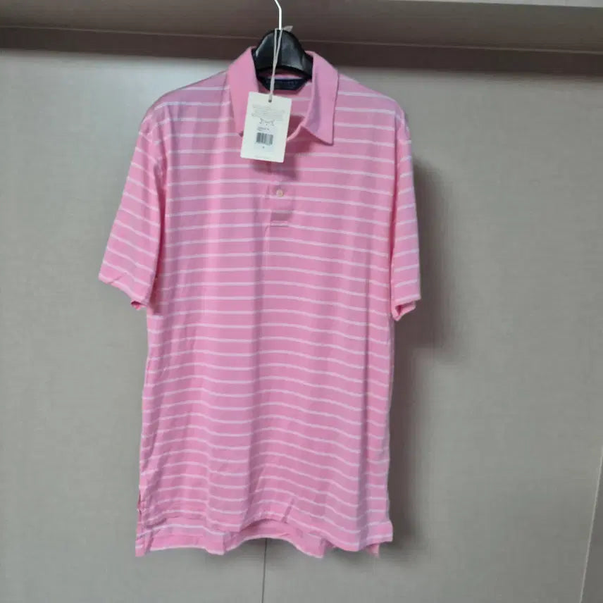 [BUNJANG] Polo Golf Men's Pima Cotton Stripe Polo Shirt / 95-100)폴로골프 원산지 페루 남성 스트라이프 피마코튼 카라티