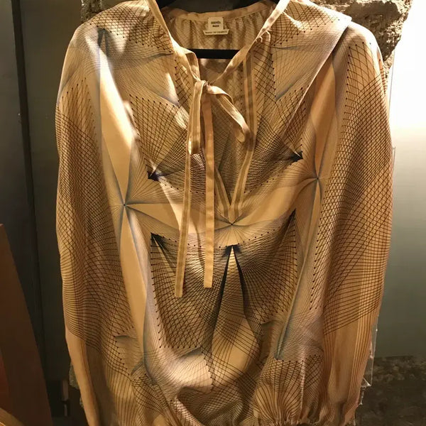 [BUNJANG] Hermès Silk Sleeveless Blouse / 에르메스 실크 슬립리스