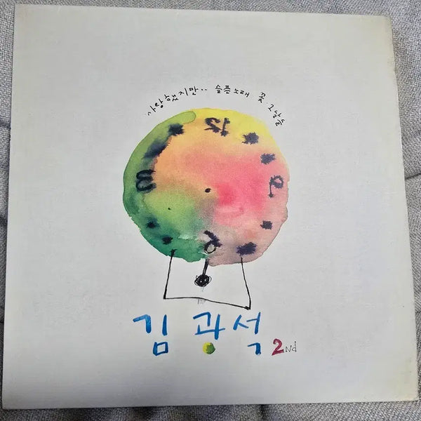 [BUNJANG] Kim Kwang Seok 1st & 2nd Album Vinyl Bundle Set / 주말할인 초반 김광석lp 일괄 1집 2집