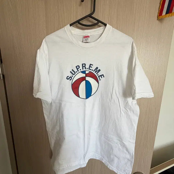 [BUNJANG] Supreme Short Sleeve T-Shirt White / 슈프림 반팔